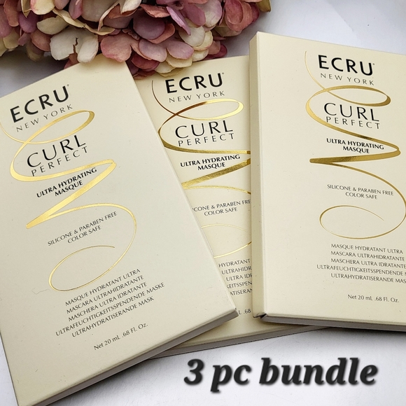 Ecru 3 pc Bundle, Curl Perfect Ultra Hydrating Masque, Conditioning Treatment - Picture 1 of 6